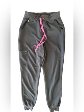 FIGS Zamora 2.0 High Rise Jogger Scrub Pants Dark Harbor Women's Small